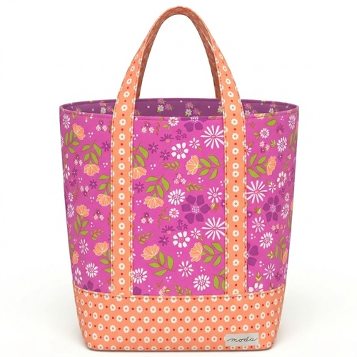 Moda | Laguna Sunrise | Floral Grocery / Library Bag Kit #2