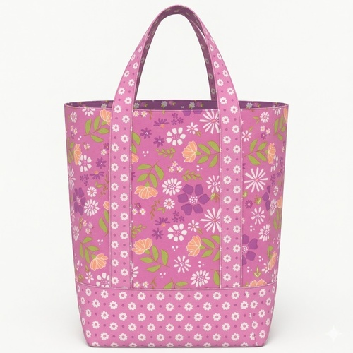 Moda | Laguna Sunrise | Floral Grocery / Library Bag Kit #1