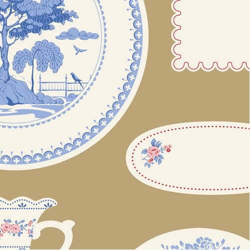 Tilda | Something Blue | Labels & Ornaments Ochre 110172