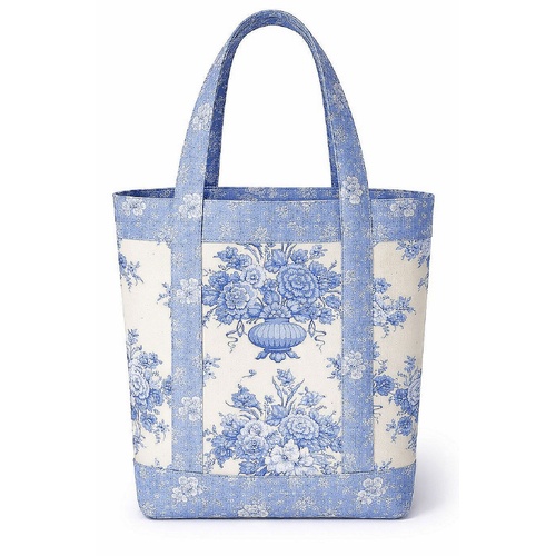 Tilda | Something Blue | Floral Grocery / Library Bag Kit #2