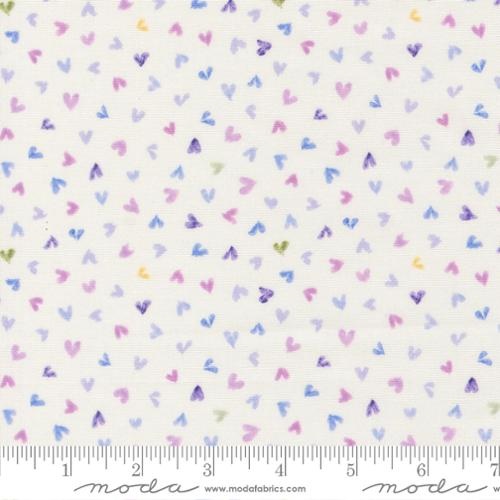 Moda | Delphinium | Light Hearts Blender Snowdrop 24653 11