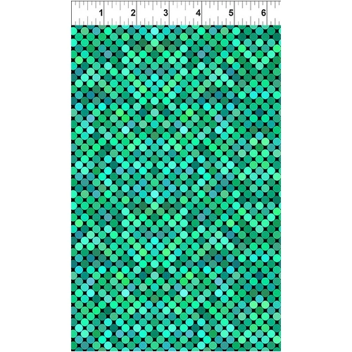 Super Sale | Jason Yenter | Colorful Col Dots Teal 6COL-6