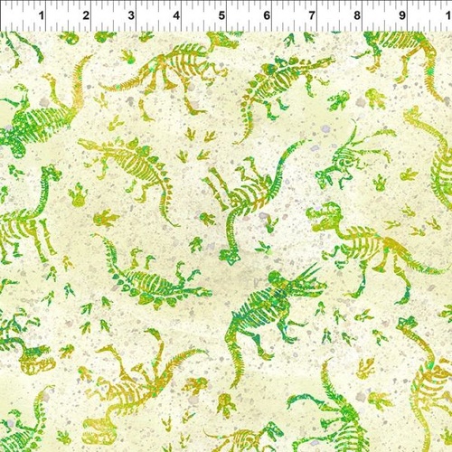 Super Sale | Jason Yenter | Dinosaur Friends Fossils Green 5DIN 1