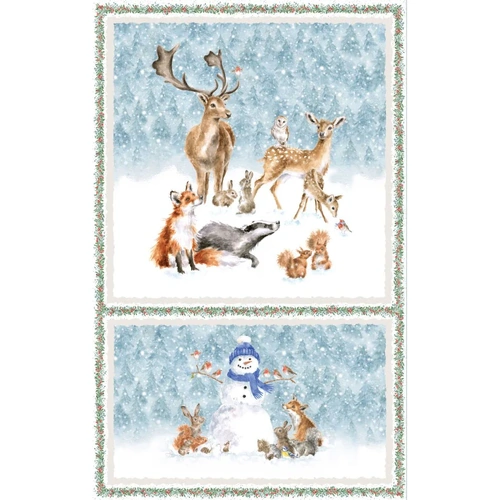 Super Sale | One Snowy Day Panel (27") Blue MASD10370-BZ