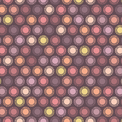 Super Sale | Wild Side Sun Circles Maroon MAS10704-M