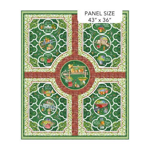 Super Sale | Plant With Love Gardening Panel Green Multi DP25216-76 