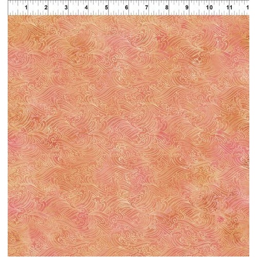 Super Sale | Jason Yenter | Oriental Gardens Peach Waves 10OG-1