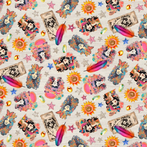 Super Sale | Junk Journal Retro Fashionista DDC12293-LINE-D