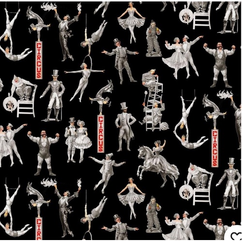 Super Sale |A Night at the Circus Crew Black DDC11968