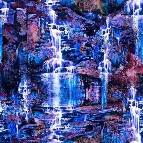 Super Sale |  Kondalilla Falls Treeline Blue 4108M