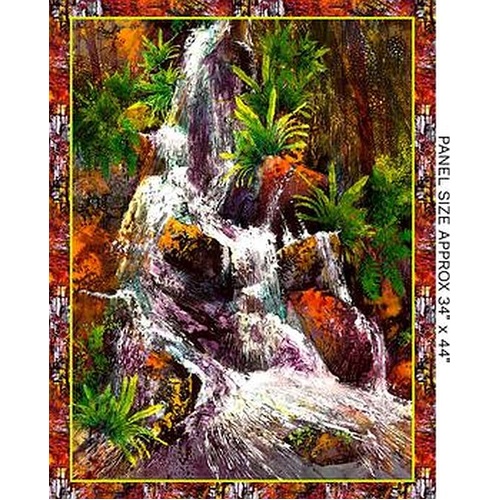 Super Sale | Kondalilla Falls Waterfall 34" Panel 4108B