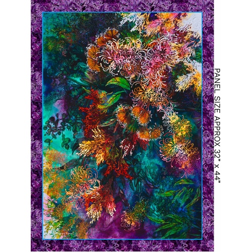 Super Sale | Glorious Gum Blossoms 36" Panel 4109C