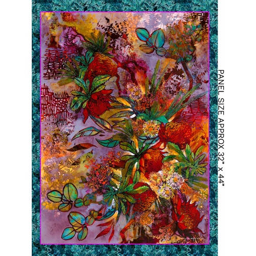 Super Sale | Glorious Gum Blossoms 36" Panel 4109B