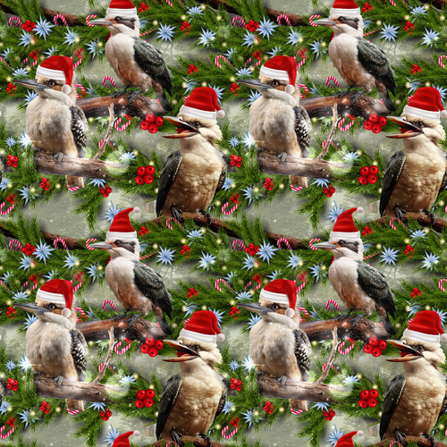 Santa in Oz Aussie Christmas Festive Friends Kookas 5101F - 