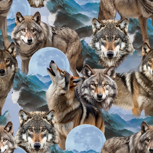Super Sale | Howling Wolves Wolf Moon 5100c