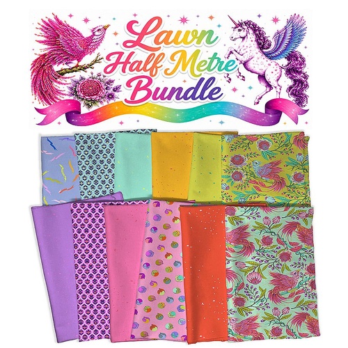 Tula Pink | Legendary | Cotton Lawn Half Metre Bundle