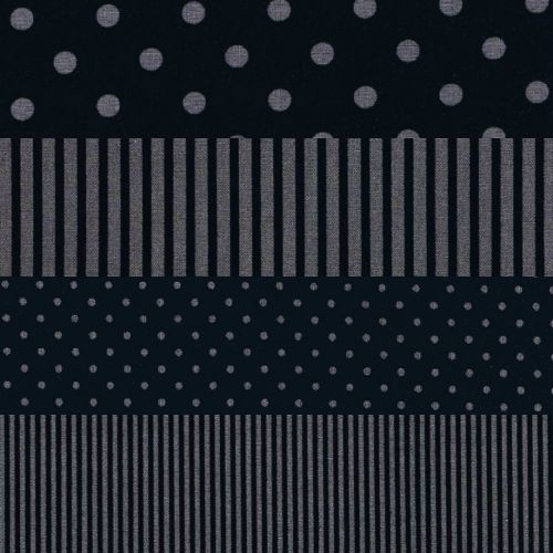 Spots Stripes FQ Bundle Black