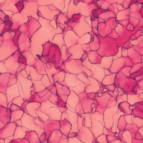 Camelot Fabrics | Flight of Beauty Petal Mosaic Pink 16240406-04 