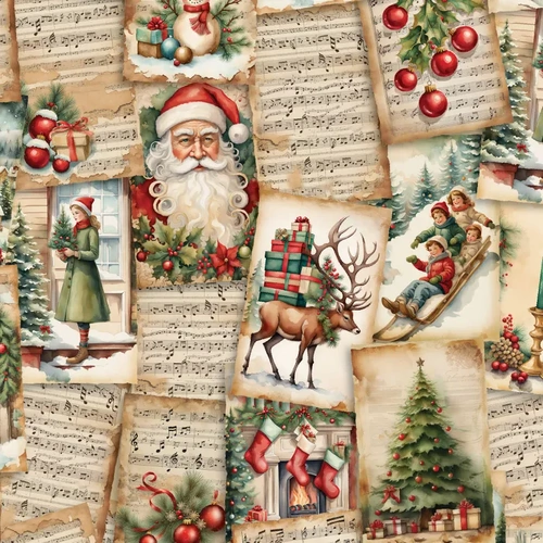 Devonstone | Uno Vintage Santa Christmas DVC1224