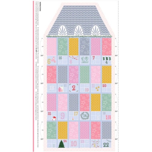 Super Sale | Devonstone Christmas Advent Calendar 24" Fabric Panel
