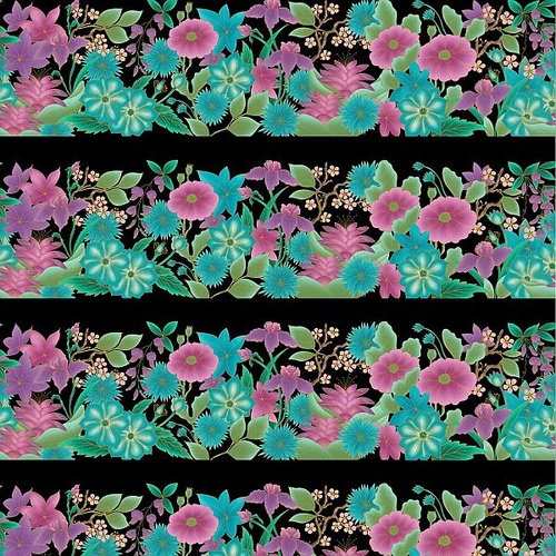 Leesa Chandler | Cultural Influence YOMU | Floral Border Print Spring 0031-6