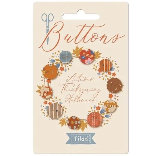 Tilda | Creating Memories | Fabric Buttons Autumn 400064