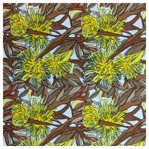Super Sale | M&S Textiles | Aboriginal Art The Flowering Gum Gold FLGG