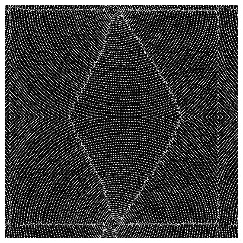 Super Sale | M&S Textiles | Aboriginal Art Plum Seeds Black PSB
