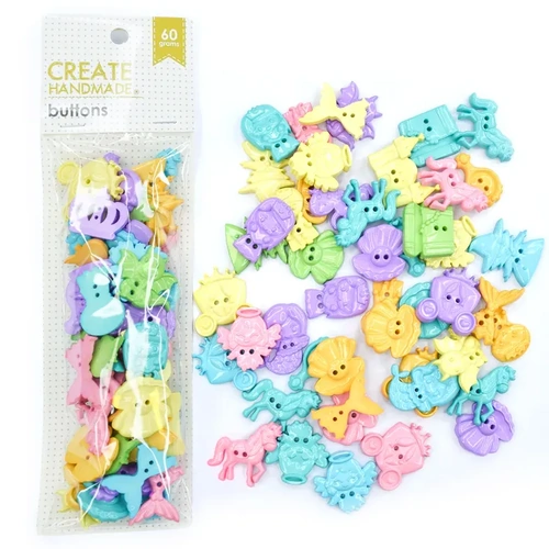 Create Handmade Buttons Fantasy 60grams BWB067