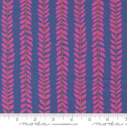 Fabric Remnant | Moda Maeve Vines Floral Stripe ( 65cm x 112cm)