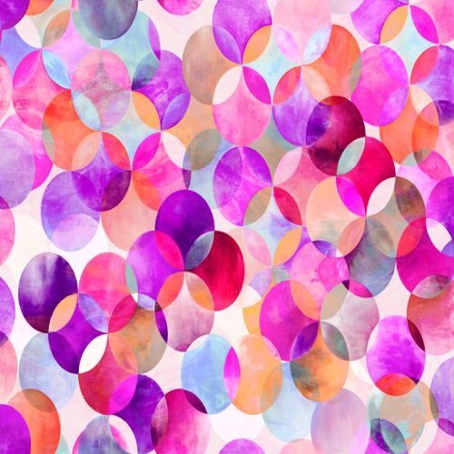 Fabric Remnant | 	Moda Gradients Parfait Pop Dots (93cm x 112cm)