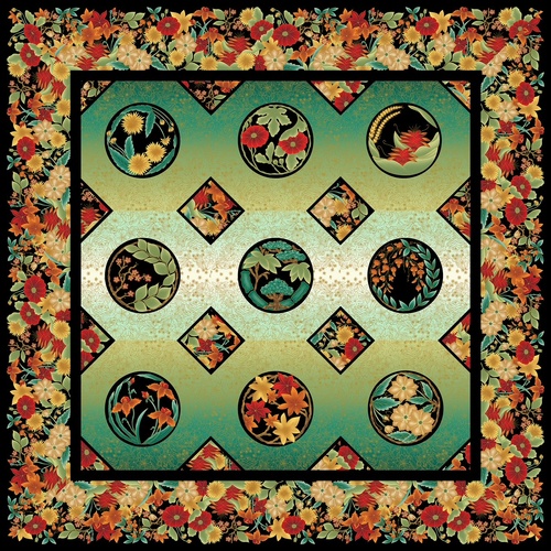 Leesa Chandler | YOMU Flower Garden Quilt Kit Summer