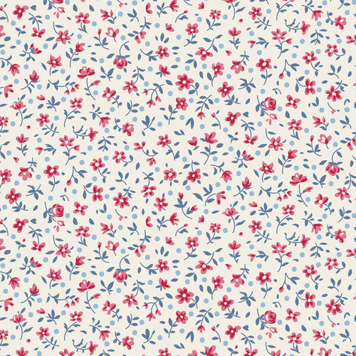 Tilda | Village Life | Floral Blender Mae Cream 110181