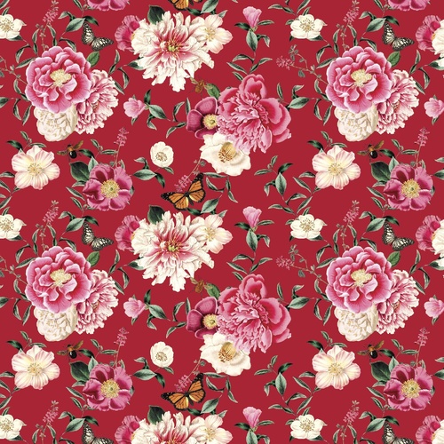 Fabric Remnant | Devonstone Flower Festival (51cm x 112cm)