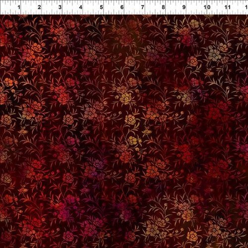 Fabric Remnant | Tapestry Floral Spice (60cm x 112cm)