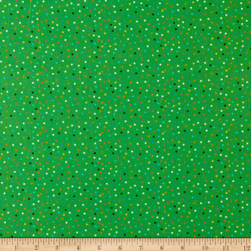 Fabric Remnant | 	 Nine Lives Spots Dotty (66cm x 112cm)