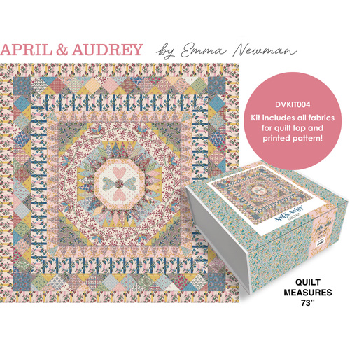 Devonstone -  Emma Newman | April and Audrey Boxed Quilt Kit | DVKIT004