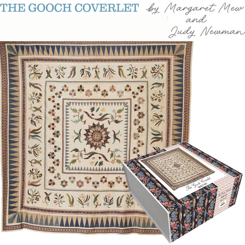 Devonstone Judy Newman & Margaret Mew | The Gooch Coverlet Boxed Quilt Kit | DVKIT005