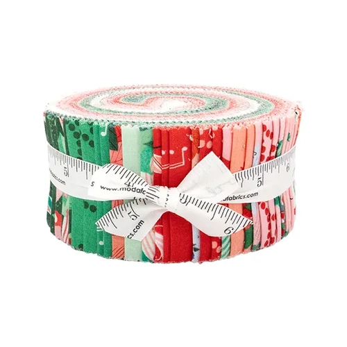 Moda Lizzy House | Tiny Christmas Jelly Roll 37130JR
