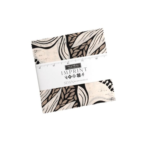 Moda Sewn Amy Schelle |  Imprint 5" Charm Squares 25180PP