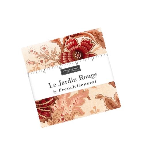 Moda Le Jardin Rouge | French General 5" Charm Pack 36150PP