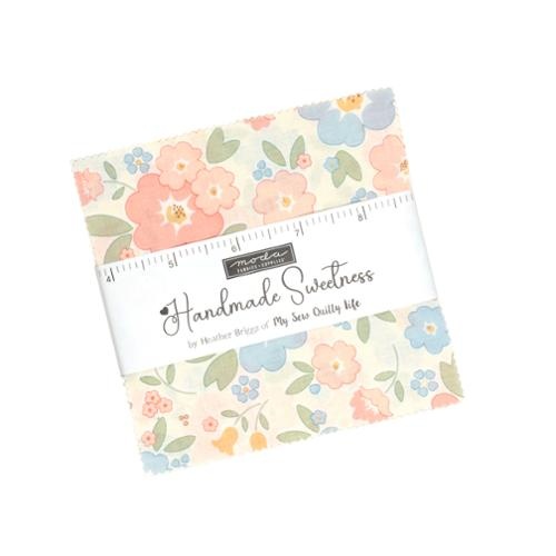 Moda My Sew Quilty Life Handmade Sweetness |  5" Charm Pack 31790PP