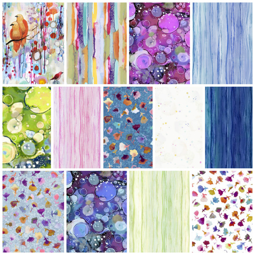 P & B Textiles | Tree of Life |  Fat Quarter Bundle  - 13 Designs