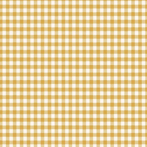 Tilda 108" Wideback Gingham Check Yellow | 150015