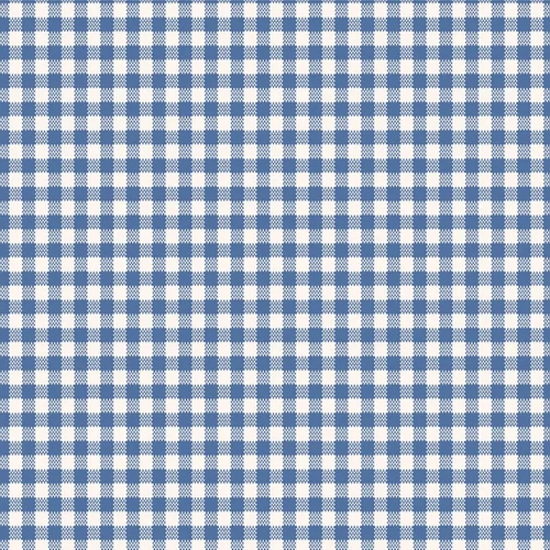 Tilda 108" Wideback Gingham Check Blue | 150016