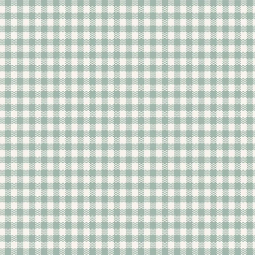 Tilda 108" Wideback Gingham Check Duckegg | 150017