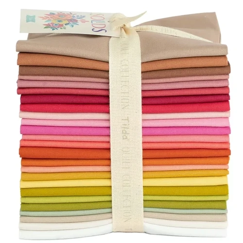 Tilda | Solids | Fat Quarter Bundle 25 Warm Colours 300179