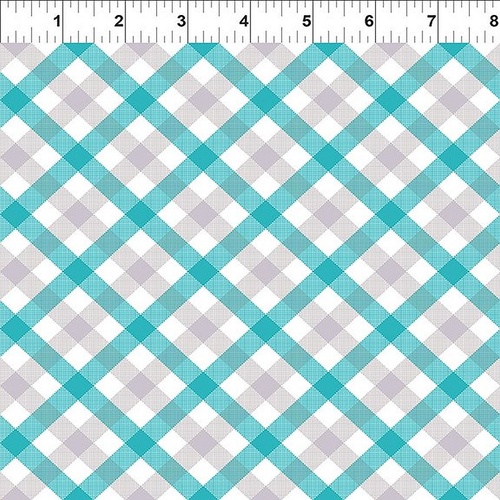In The Beginning | Space Buddies | Plaid Teal 11SBS-1