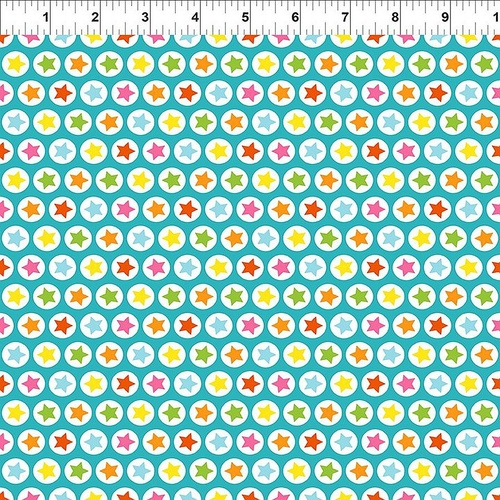 In The Beginning | Space Buddies | Circle Stars Teal 8SBS-1