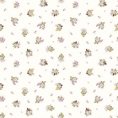 Maywood Studios | Veranda | Scattered Flowers Cream MAS11054-E